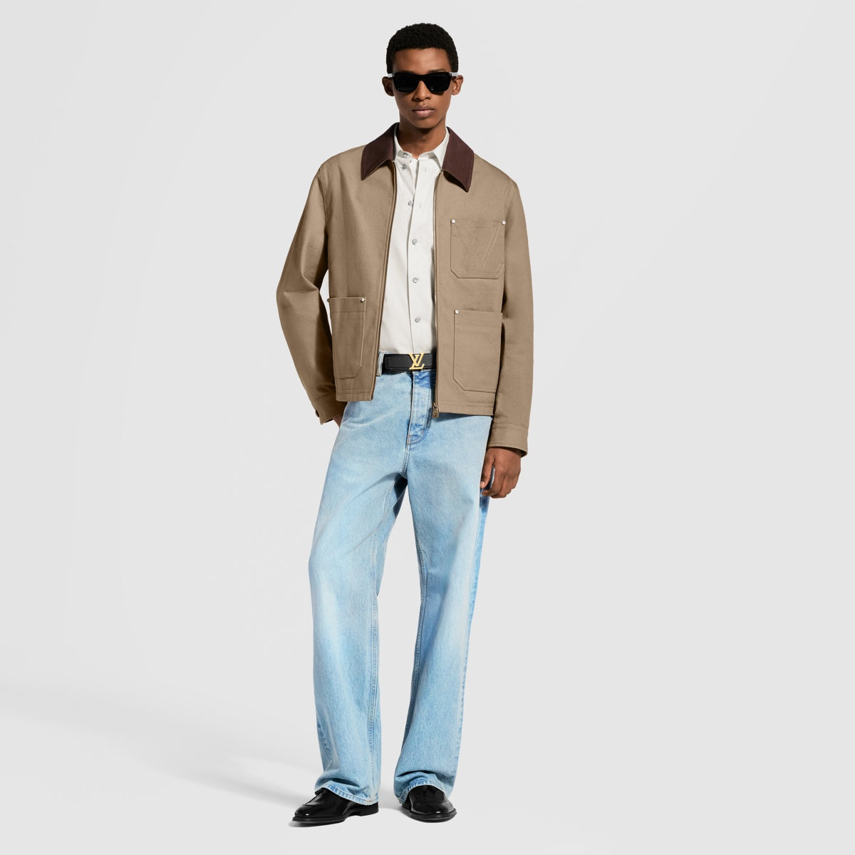 Workwear Cotton Canvas Blouson