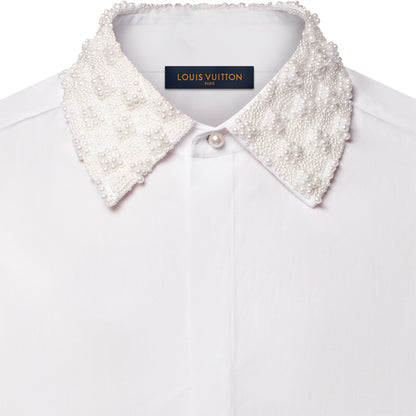 Embellished Collar Evening Shirt