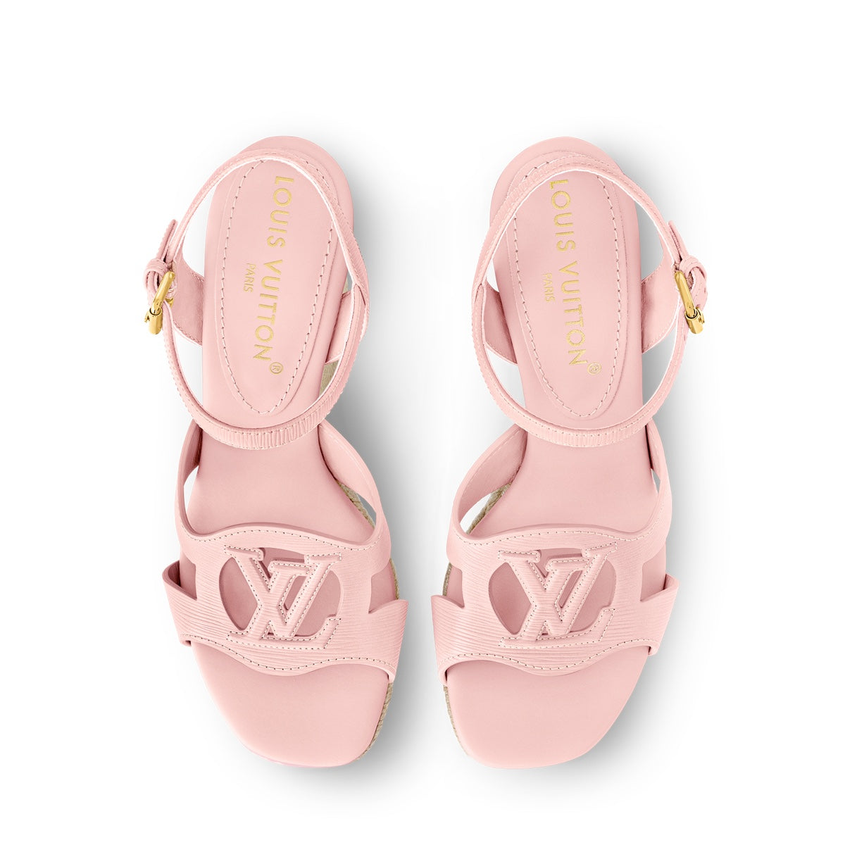 LV Isola Wedge Espadrilles