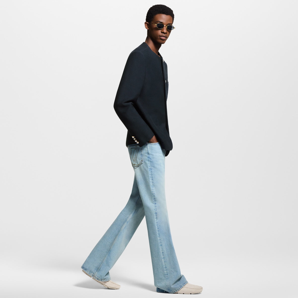 LV Driver Moccasins