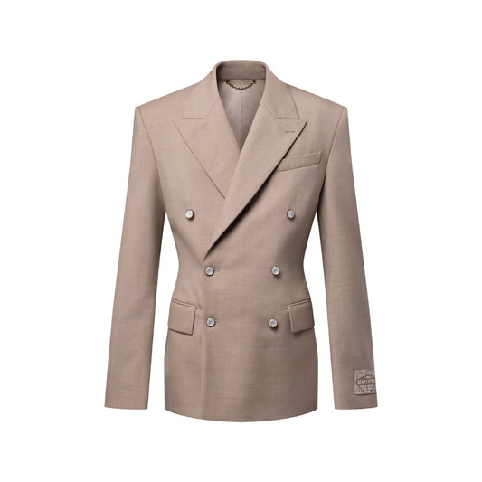 Tailored Double-Breasted Jacket