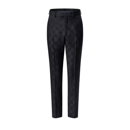 Satin Cigarette Evening Trousers
