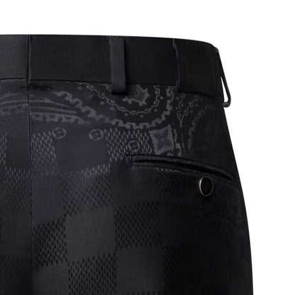 Satin Cigarette Evening Trousers