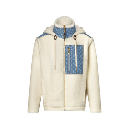 Monogram Accent Fleece Jacket