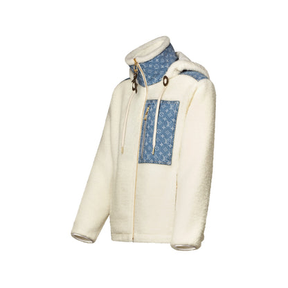 Monogram Accent Fleece Jacket