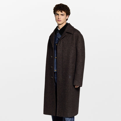Herringbone Relaxed Coat