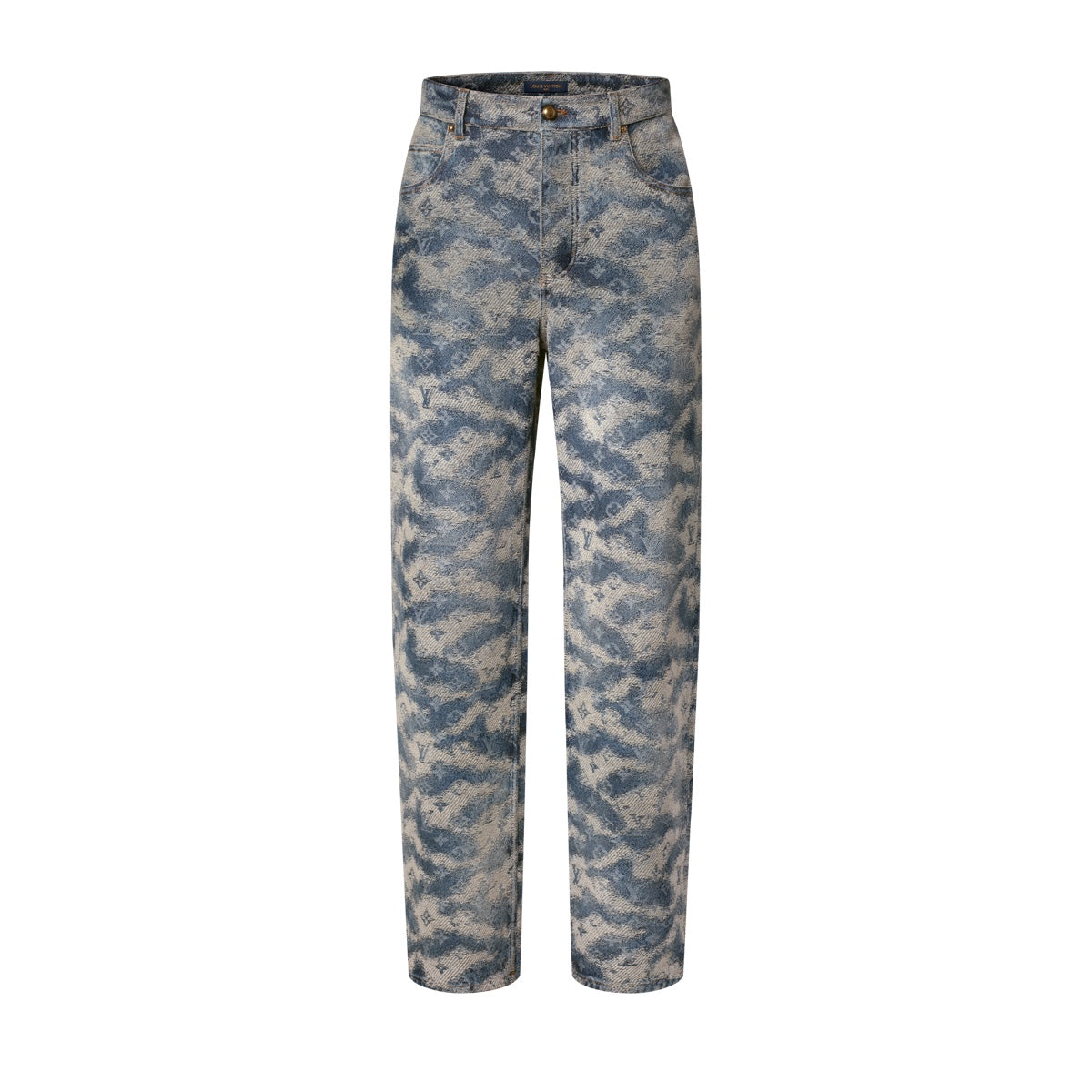 Monogram Denim Skate Trousers