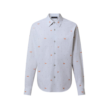 Striped Fil Coupé Shirt