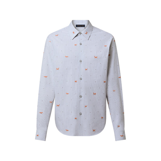 Striped Fil Coupé Shirt