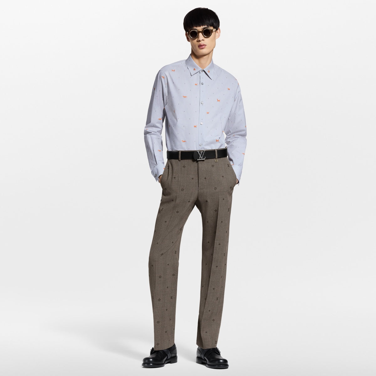 Striped Fil Coupé Shirt