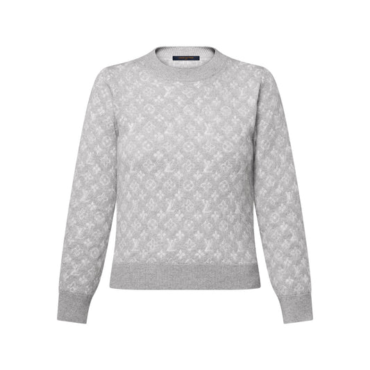 Monogram Brushed Knit Jumper
