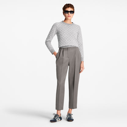 Monogram Brushed Knit Jumper