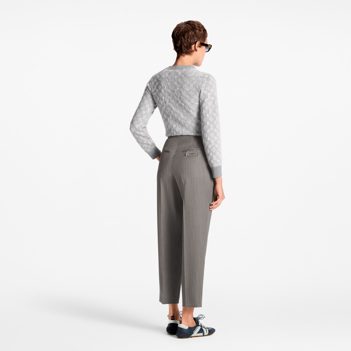 Monogram Brushed Knit Jumper