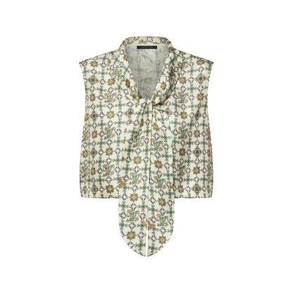 Cropped Nouveau Lavallière Blouse