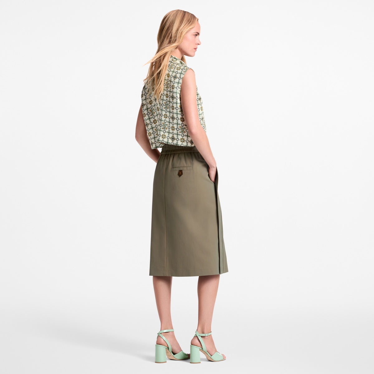 Cropped Nouveau Lavallière Blouse