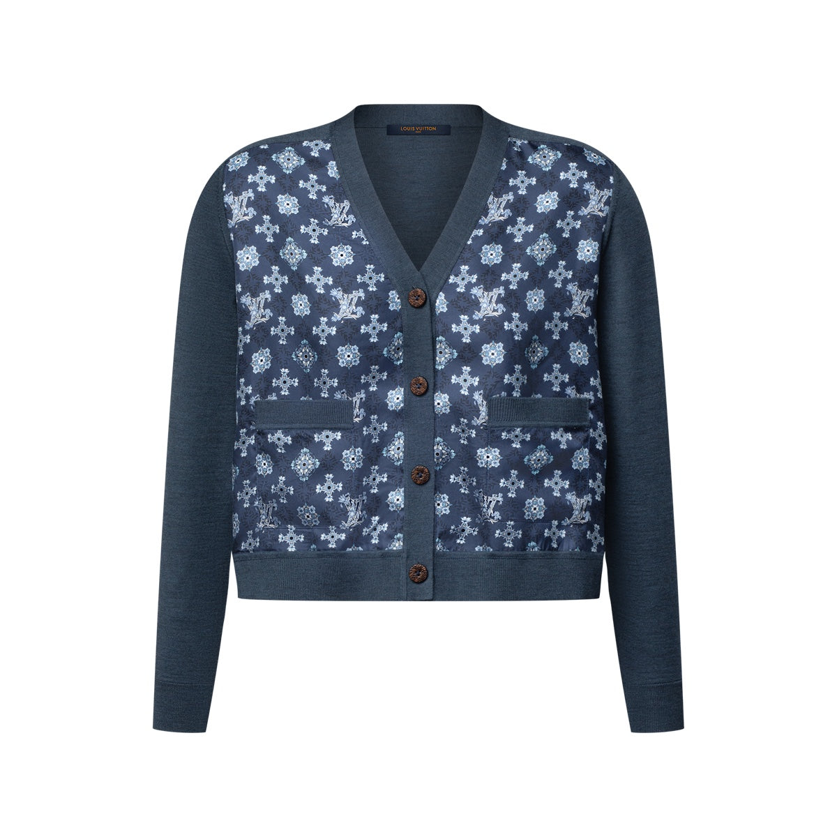 Nouveau Monogram Front Cardigan