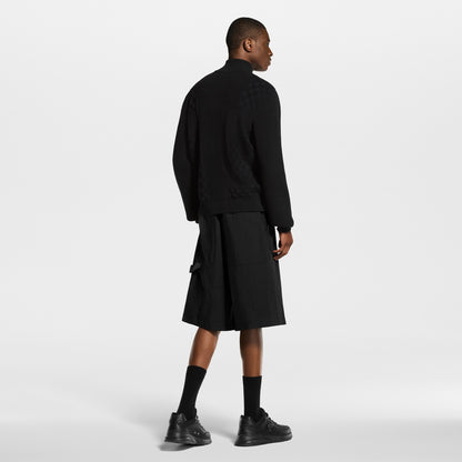 Half-Zip Knitted Signature Jumper