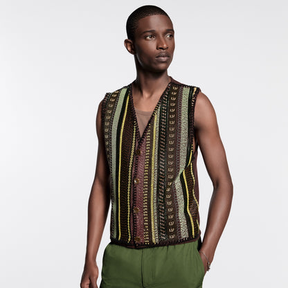 Embellished Sleeveless Gilet