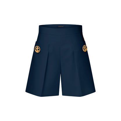 Anchor Button Tailored Shorts