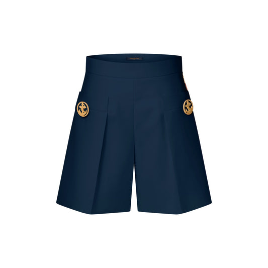 Anchor Button Tailored Shorts