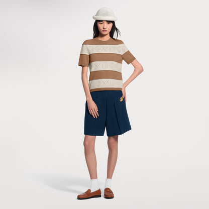 Anchor Button Tailored Shorts
