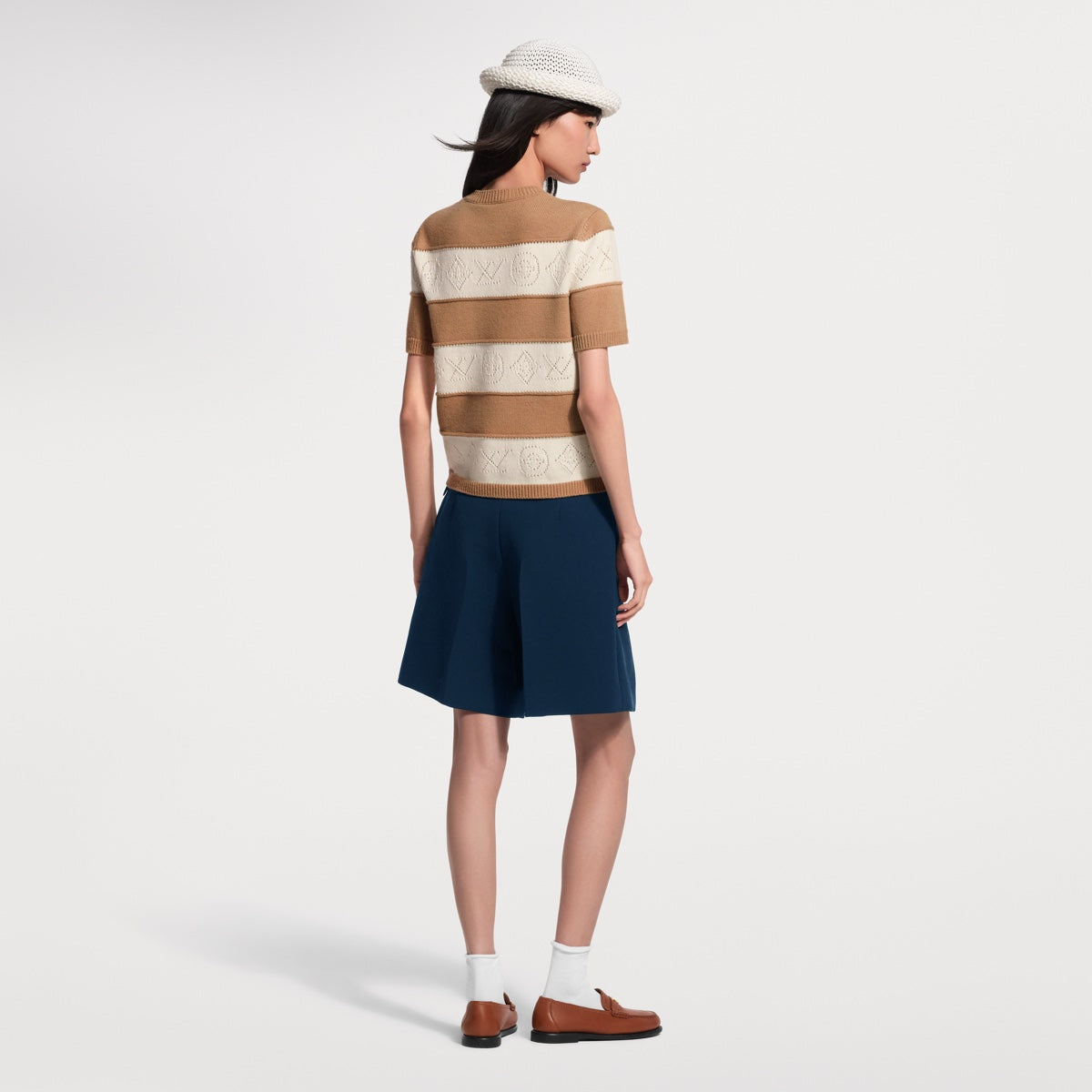 Anchor Button Tailored Shorts
