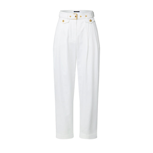 Belted Carrot Trousers