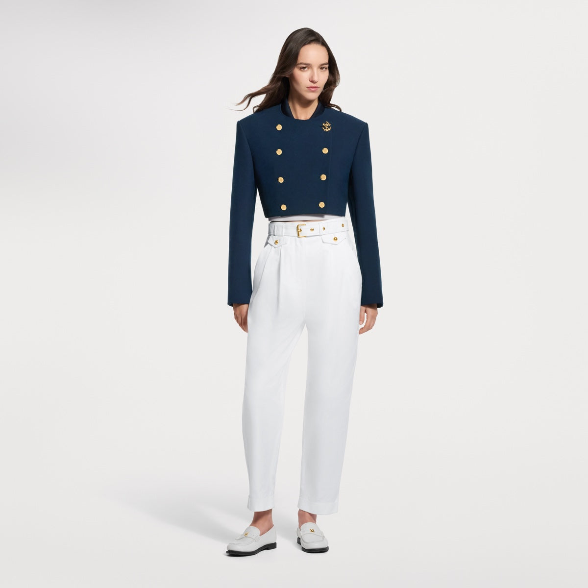 Belted Carrot Trousers