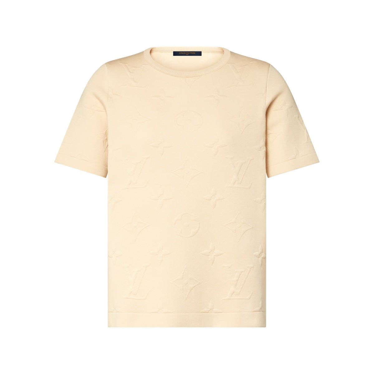 3D Monogram Knit Top
