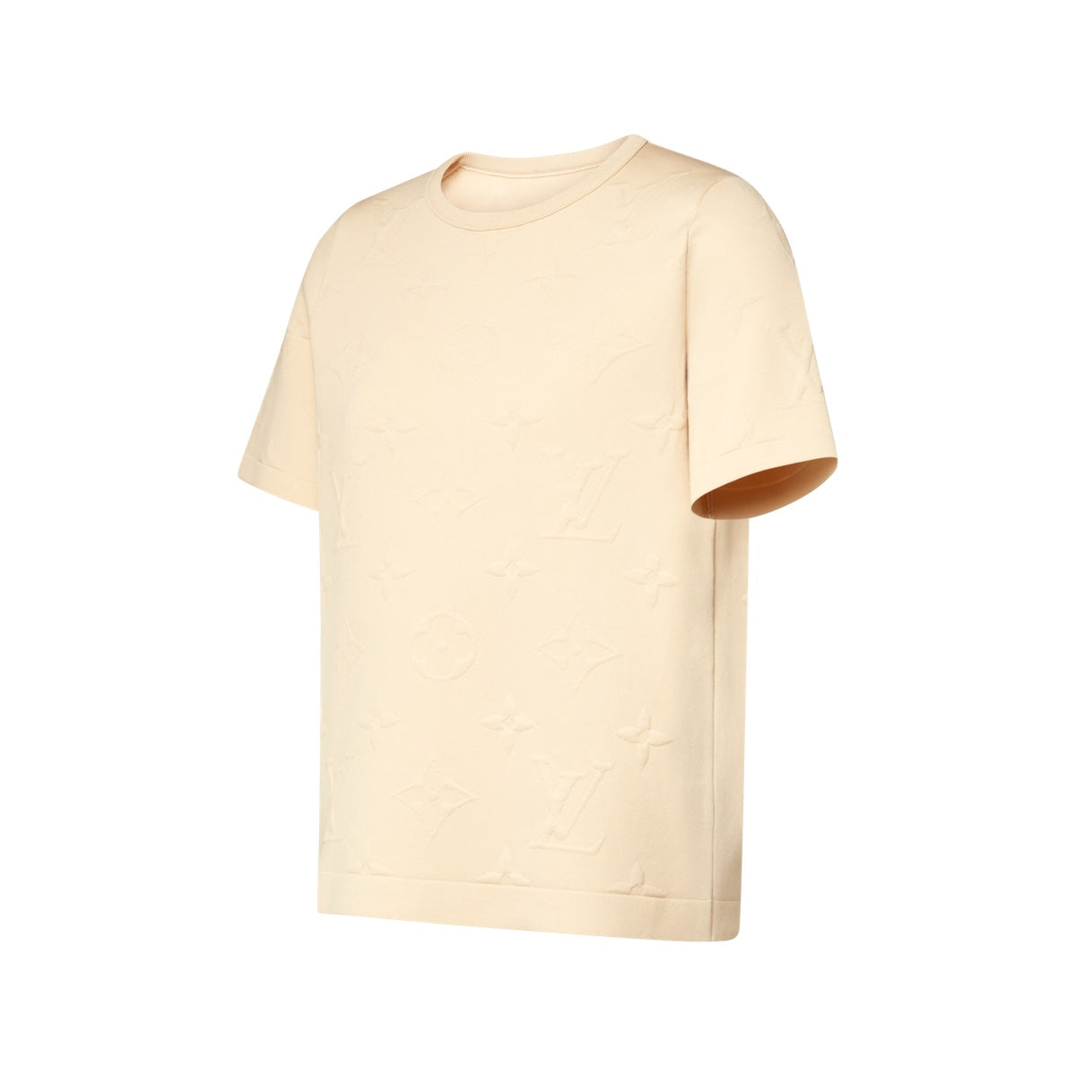 3D Monogram Knit Top