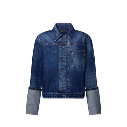 XL Cuff Denim Jacket