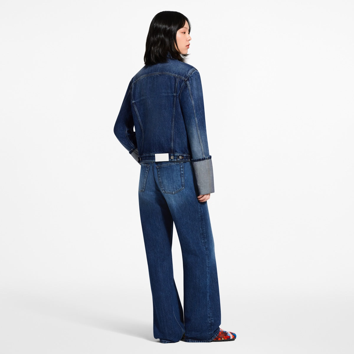 XL Cuff Denim Jacket