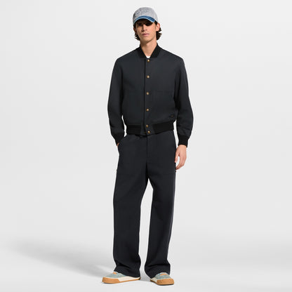 Light Bomber With Embossed Signature Details