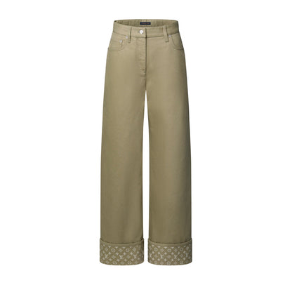 Inside-Out Monogram Jeans