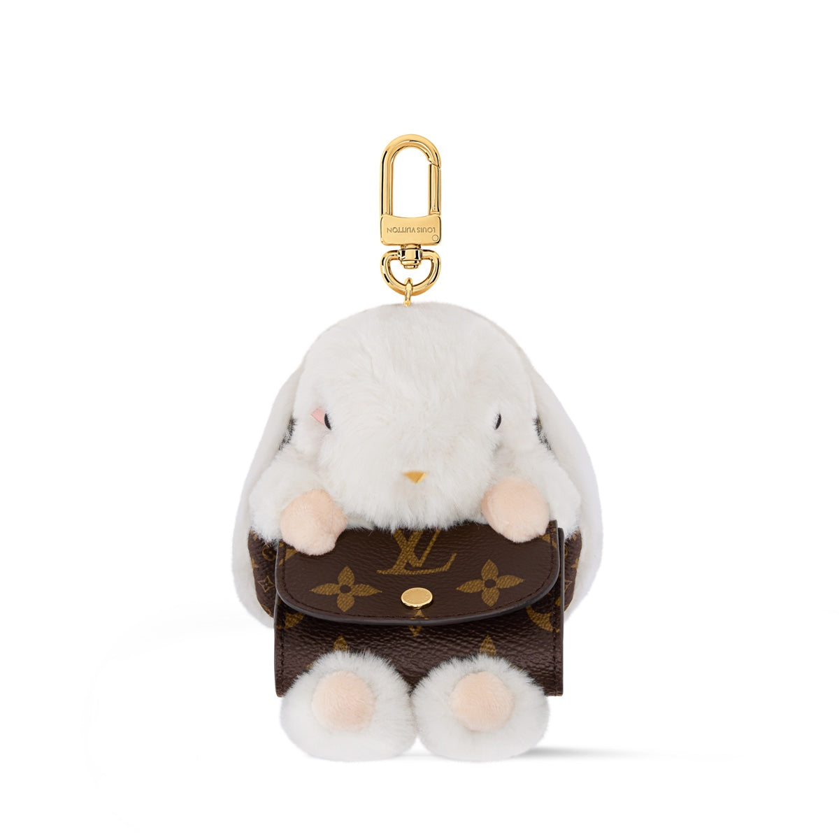 LV Cute Bunny Bag Charm