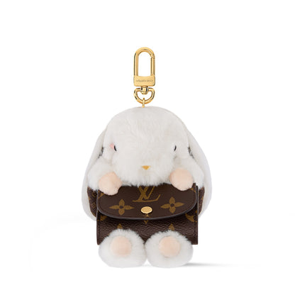 LV Cute Bunny Bag Charm