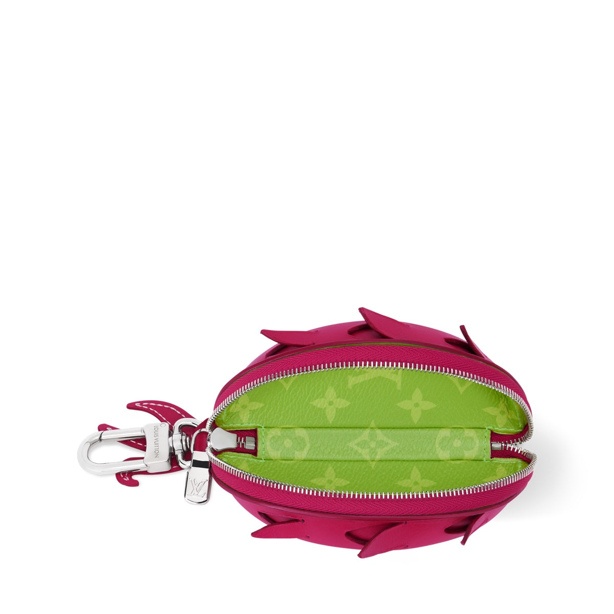 LV Dragon Fruit Bag Charm