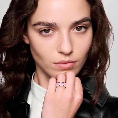 Nanogram Enamel Ring