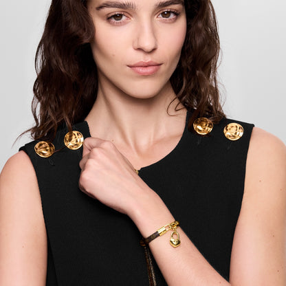 Crazy In Lock Charm Bracelet