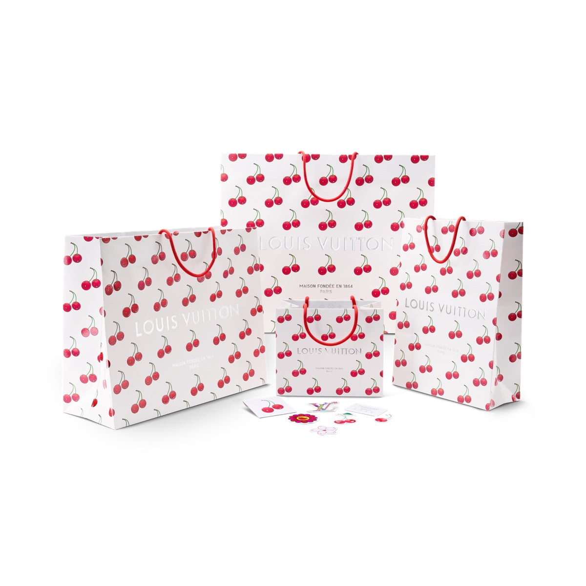 LV x TM Monogram Cerise Square 55