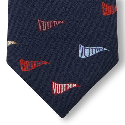 LV Club Flags Tie