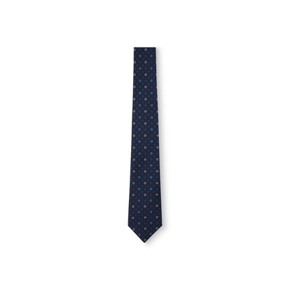 Monogram Flower Tie