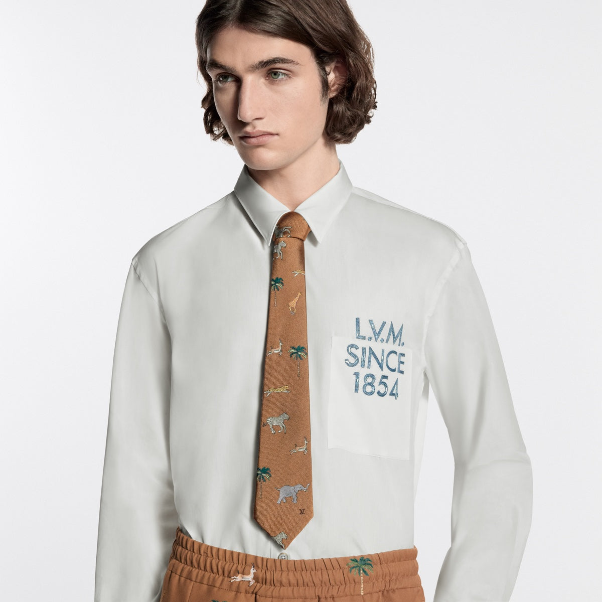 LV x The Darjeeling Limited Tie