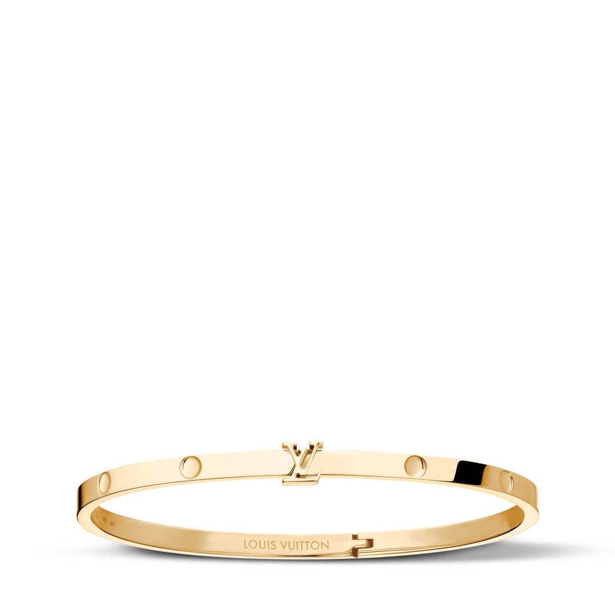 Empreinte Small Bangle, Yellow Gold