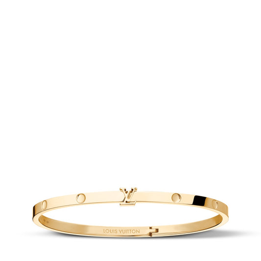 Empreinte Small Bangle, Yellow Gold