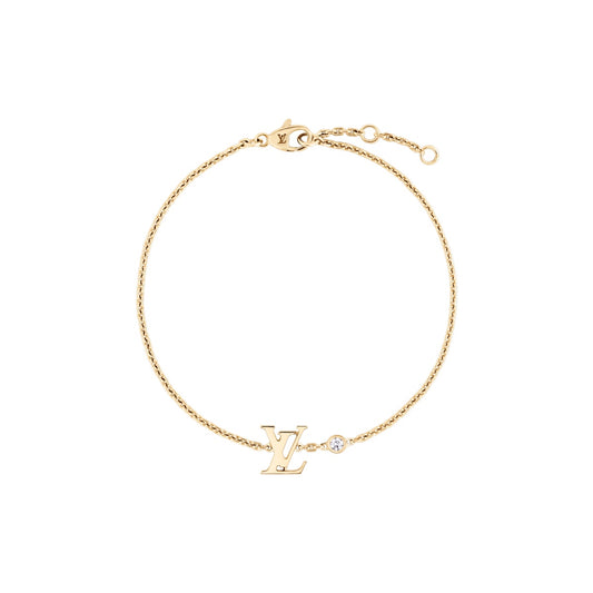 Idylle Blossom LV Bracelet, Yellow Gold and Diamond