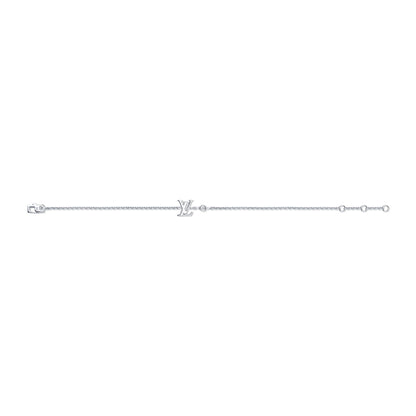Idylle Blossom LV Bracelet, White Gold and Diamond