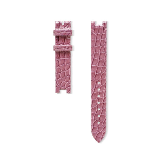 Color Blossom Dusty Pink Alligator Strap
