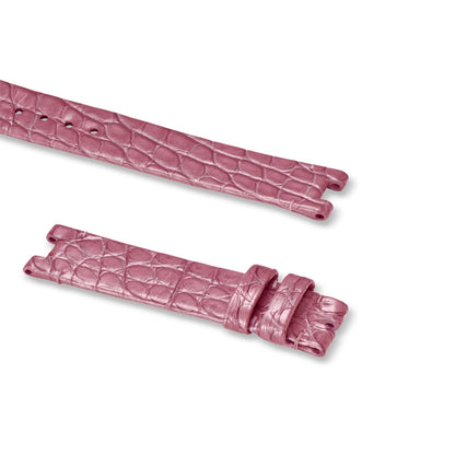 Color Blossom Dusty Pink Alligator Strap