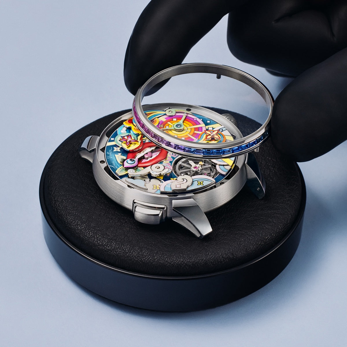 Tambour Taiko Arty Automata, Automatic, 42 MM, White Gold